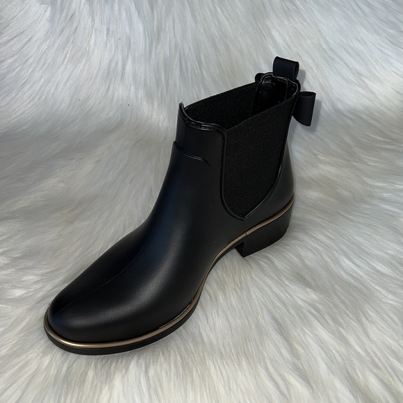 Kate Spade Star Chealsea Style Rain Boots - Picture 4 of 7